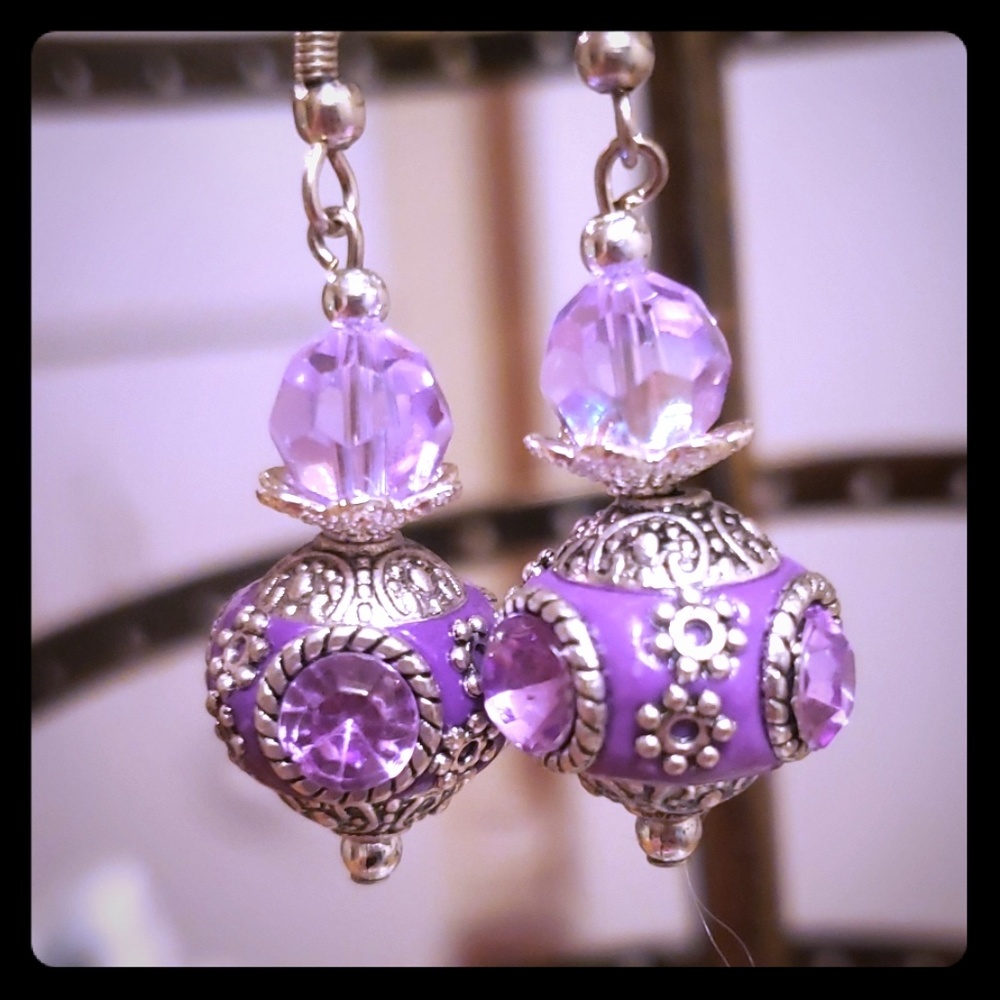 Swarovski Crystal Drop Dangle Earrings